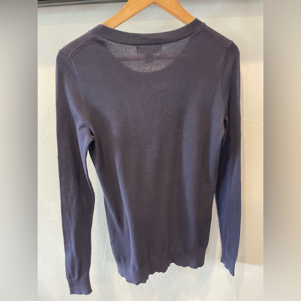 Women's BR Mon Cheri 100% cotton lightweight sweater size small - Picture 2 of 4
